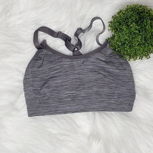 [Ryka] Gray Marbled Sports Bra, Size Small